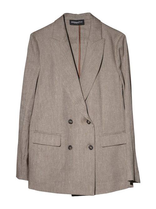 giacca donna in lino avorio Good match | AB5151Z19